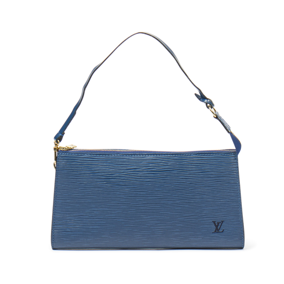Louis Vuitton Bags Louis Vuitton Accessory Pouch 24 In Blue Epi